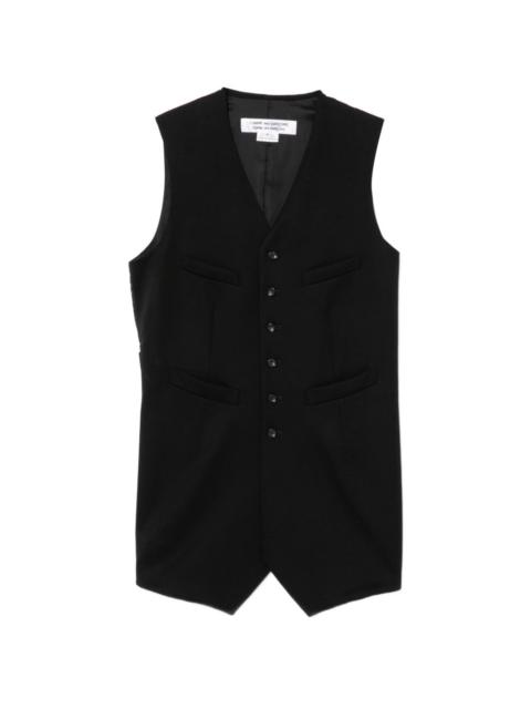 Comme des Garçons Comme des Garçons button vest coat