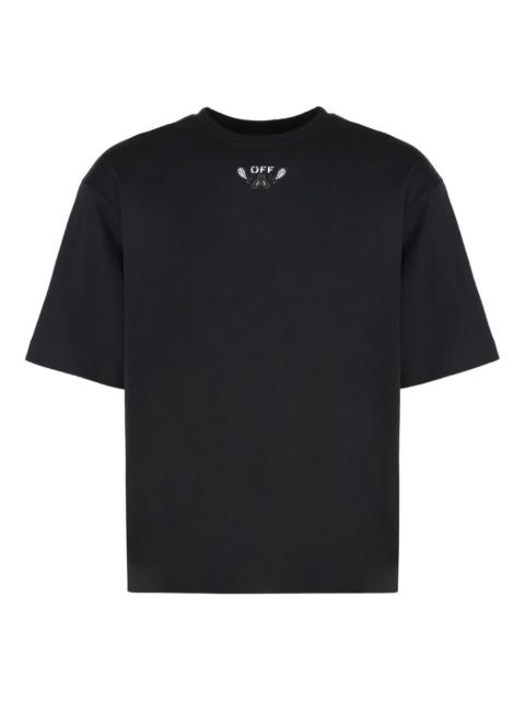 Off-White paisley-print crew-neck T-shirt
