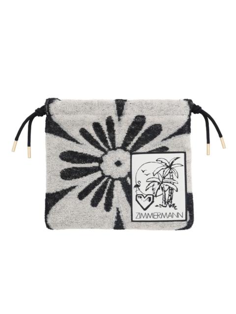 Zimmermann TOWELLING DRAWSTRING POUCH