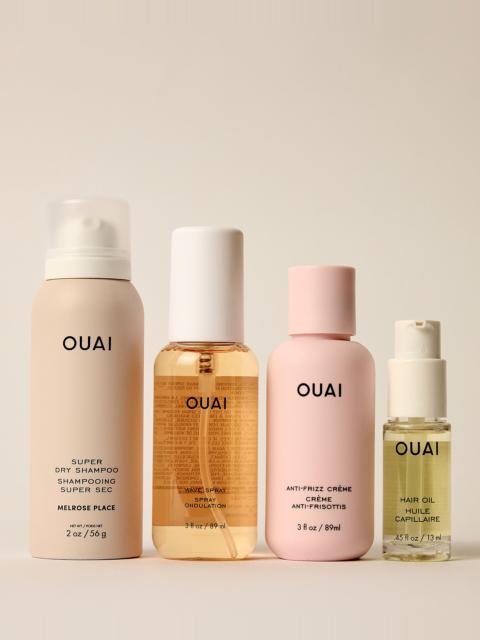OUAI Carry On Styling Set