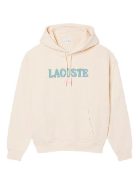 LACOSTE logo hooded sweatshirt
