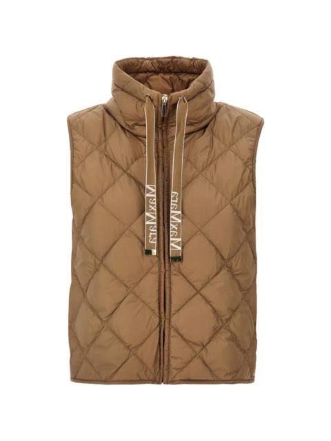 Max Mara diamond-quilted gilet