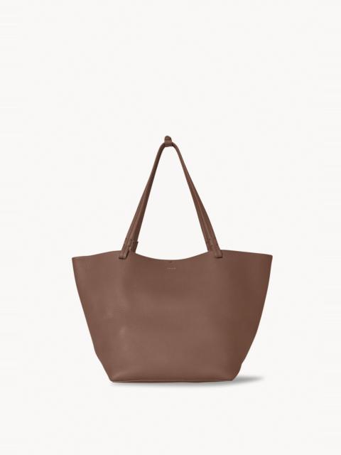 Small N/S Park Tote Beige in Leather – The Row