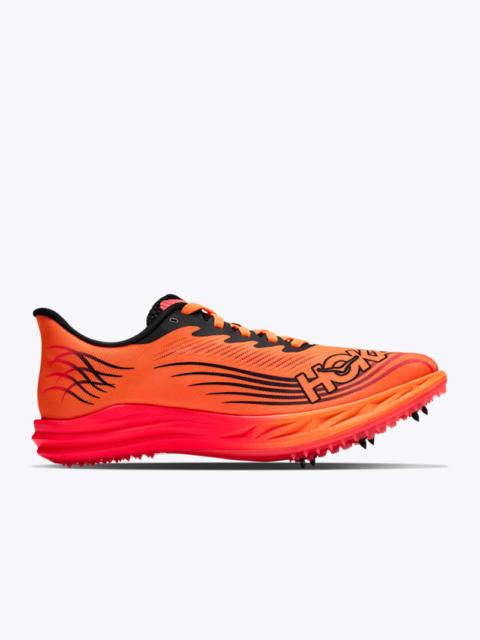 HOKA Crescendo MD 2 Shoes in Neon Tangerine/Neon Flame