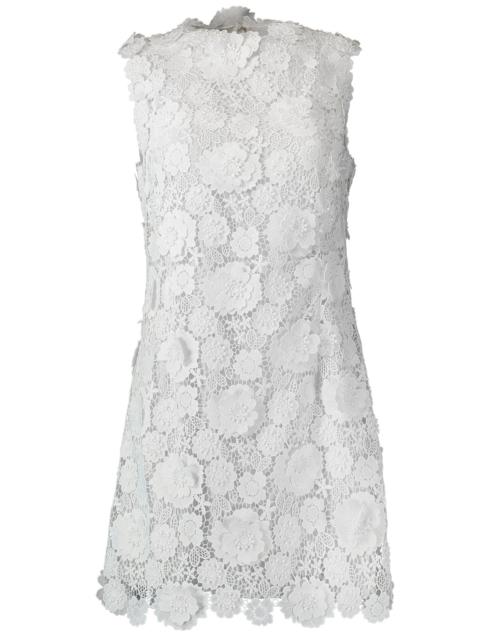 Monique Lhuillier 3D Floral Shift Dress