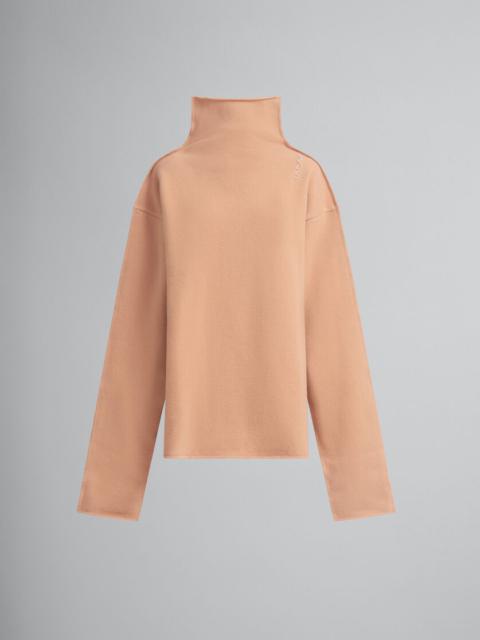 Marni PEACH PINK WOOL SWEATER