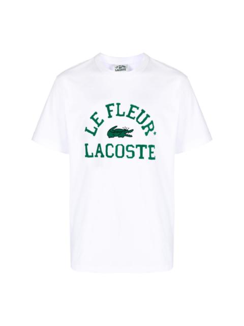 LACOSTE x le FLEUR cotton T-shirt