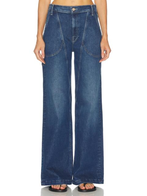 MOTHER The Chisel Sneak Jeans