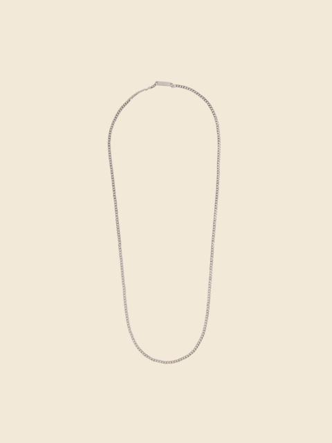 Miansai 3mm Cuban Chain Necklace - Sterling Silver