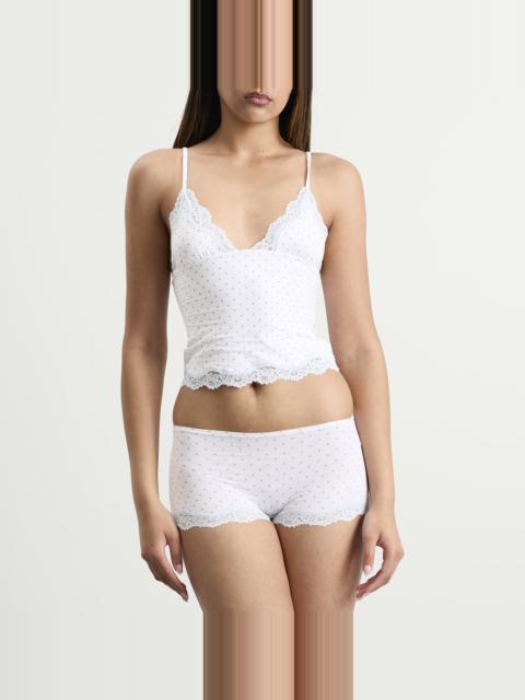 SKIMS Skims Fits Everybody Lace Triange Cami & Boyshort Set