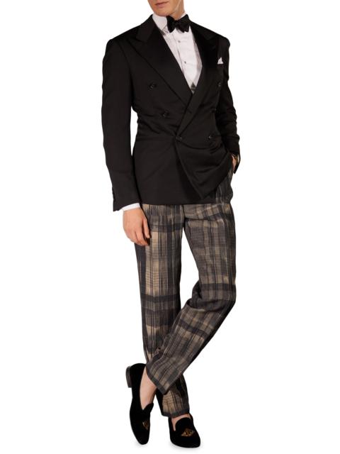 Ralph Lauren Solid Silk Bow Tie - Black