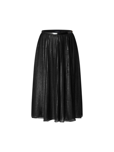 Louis Vuitton Draped Mirrorball Midi Skirt