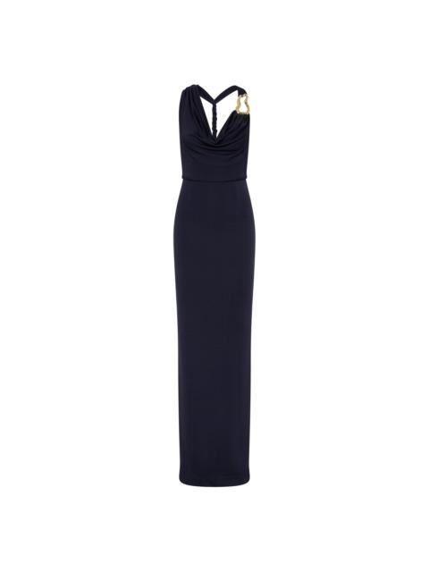 REBECCA VALLANCE Ayesha Halter Maxi Dress