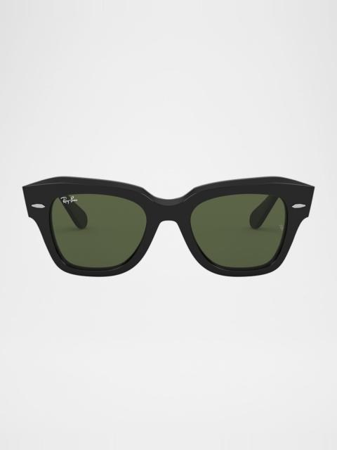 Ray-Ban Square Acetate Sunglasses, 49MM