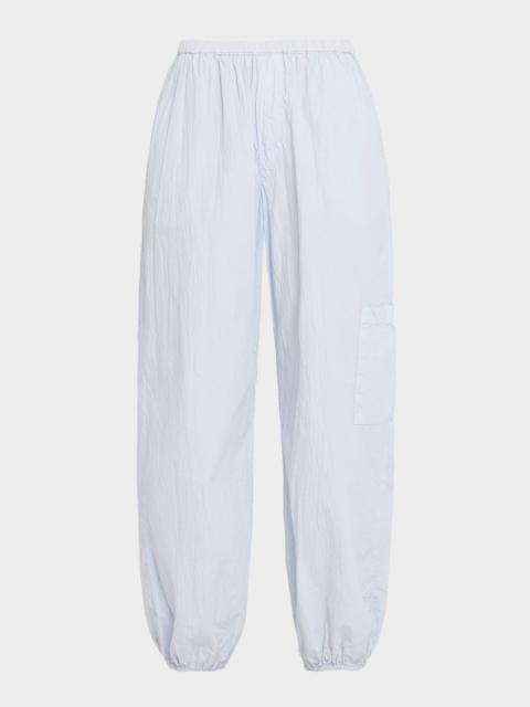 SABLYN Tonni Crinkled Cotton Joggers
