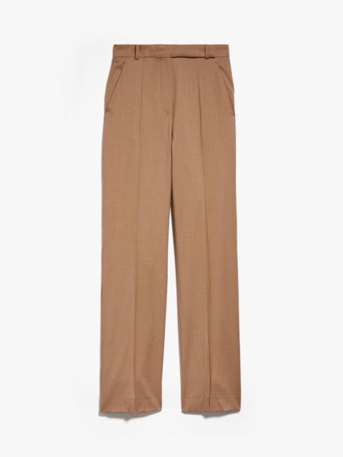 Men’s trousers in wool twill