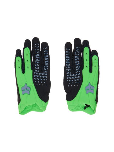 Kiko Kostadinov Black & Green Fox Racing Edition Racing Gloves