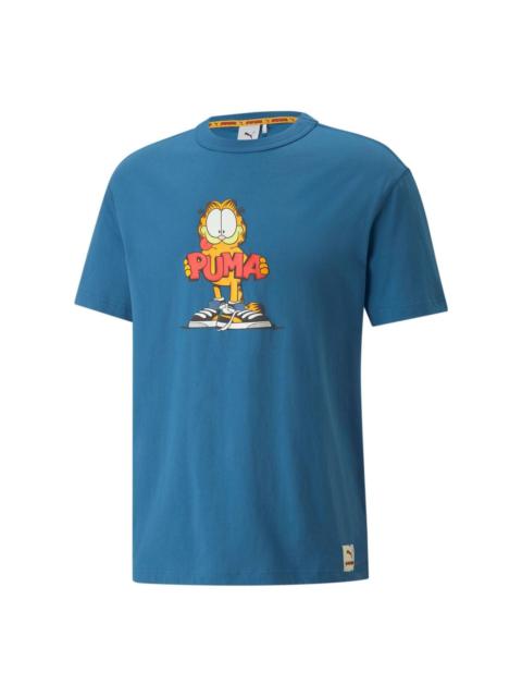 PUMA x Garfield Graphic T-Shirt 'Vallarta Blue' 534433-48
