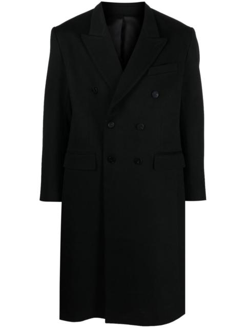 ERNEST W. BAKER double-breasted virgin-wool coat