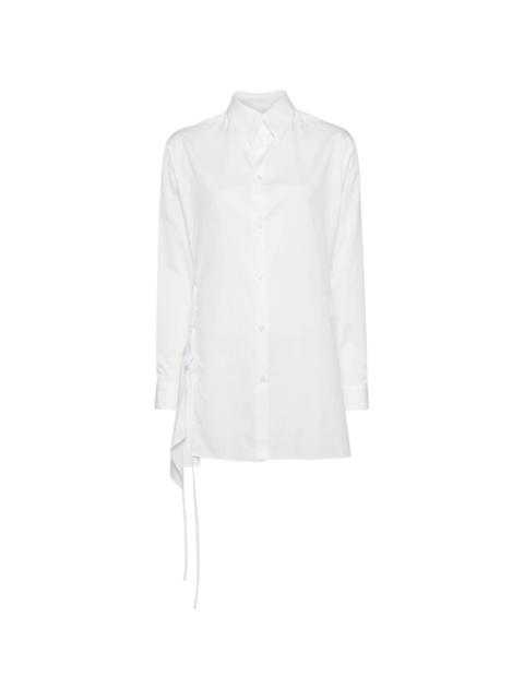 Y's lace up shirt