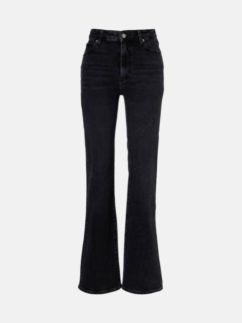 FRAME Arrow high-rise bootcut jeans