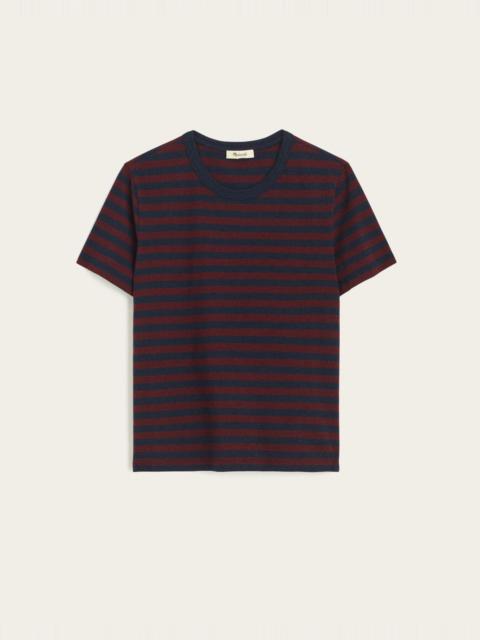 Madewell The Perfect Crewneck Tee in Allday Jersey