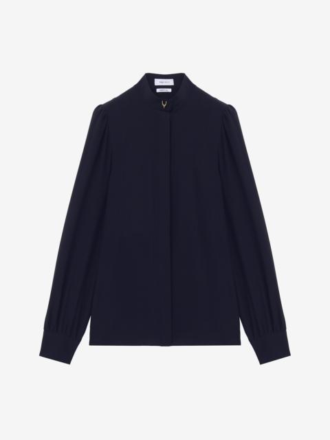 Alexander McQueen Wishbone Silk Shirt