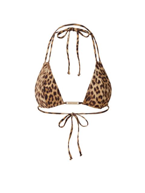 MELISSA ODABASH GIRONA CHEETAH BIKINI TOP