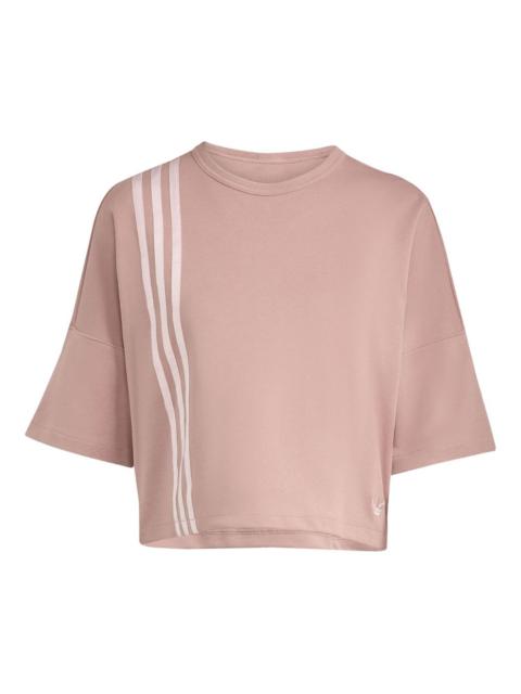 adidas stripe-detail t-shirt