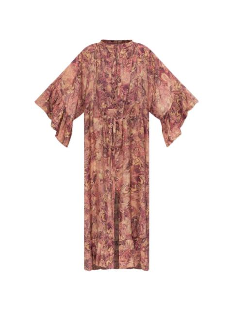sachin and babi light blue dress Isabel Marant CHARMAINE DRESS - RO0630FA-B4J02I