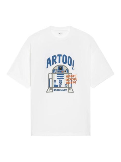 Li-Ning x Star Wars Graphic T-shirt 'White Blue' AHSS875-3