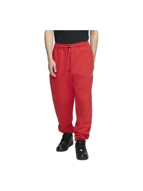 Nike Men's Nike Lab Collection Retro Casual Fleece Lined Long Pants/Trousers University Red AV8279-657