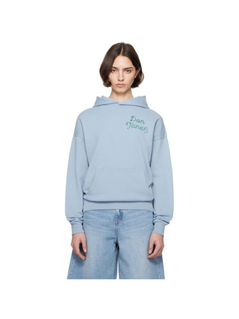 RE/DONE Blue Modern 'Dan Tanas House' Hoodie