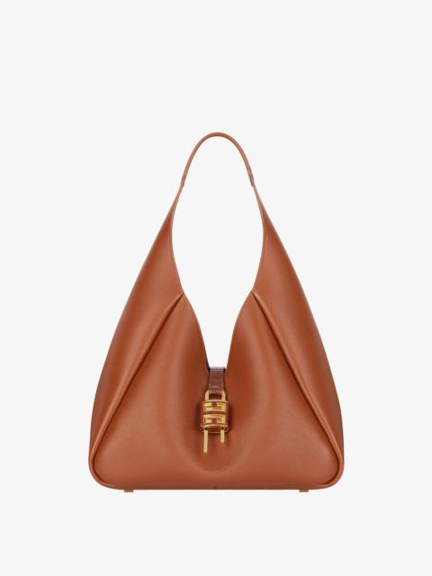 Givenchy MEDIUM G-HOBO BAG IN GRAINED LEATHER