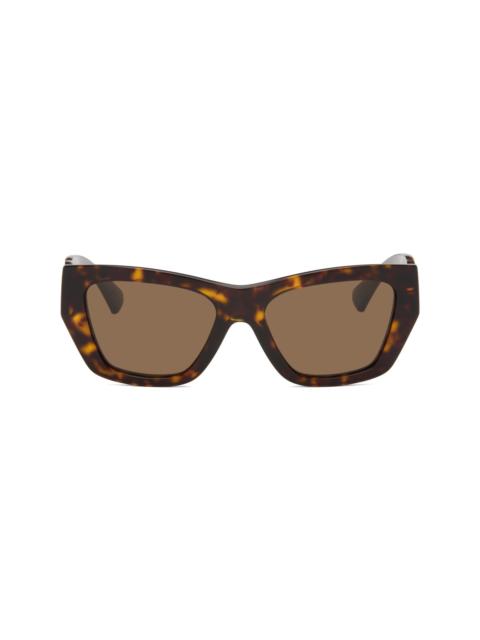 Burberry Brown EKD Cat-eye Sunglasses