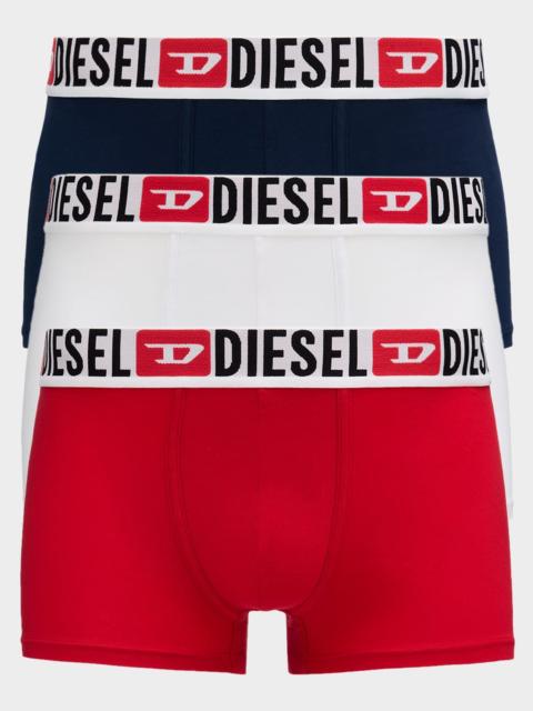 Diesel Men & apos;s Damien Multicolor DCore 3-Pack Boxer Briefs
