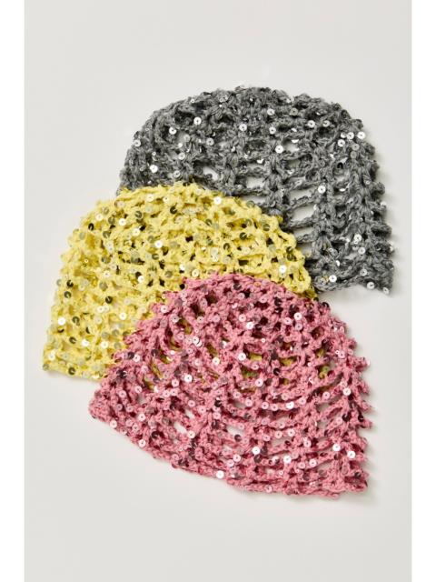 FREE PEOPLE Mila Sequin Disco Cap