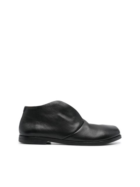 tonal-design leather loafers