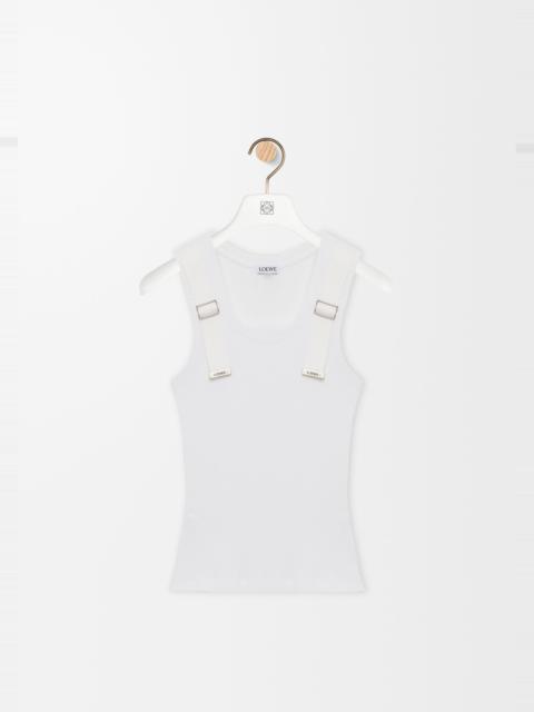 Loewe Tank top in stretch cotton