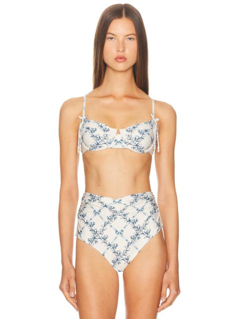 Agua by Agua Bendita Sentido Gloriosa Bikini Top