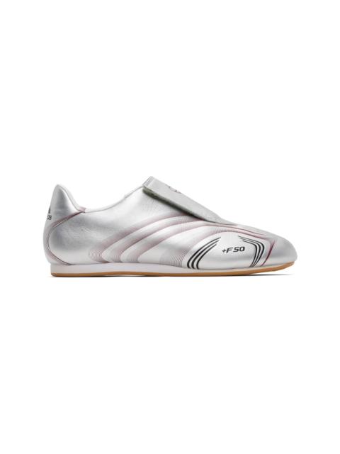 adidas Originals SSENSE Exclusive Silver Taekwondo 50 Sneakers