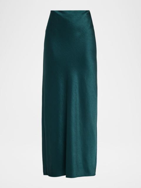 Vince Satin Bias Skirt