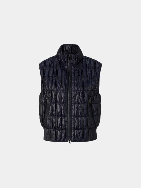 BOGNER Sally quilted vest in Navy blue