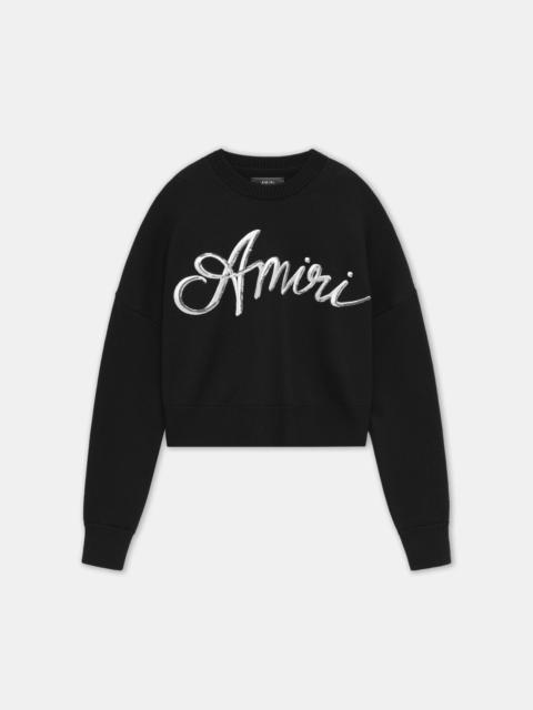 AMIRI WOMEN'S MA SWIRL CREW