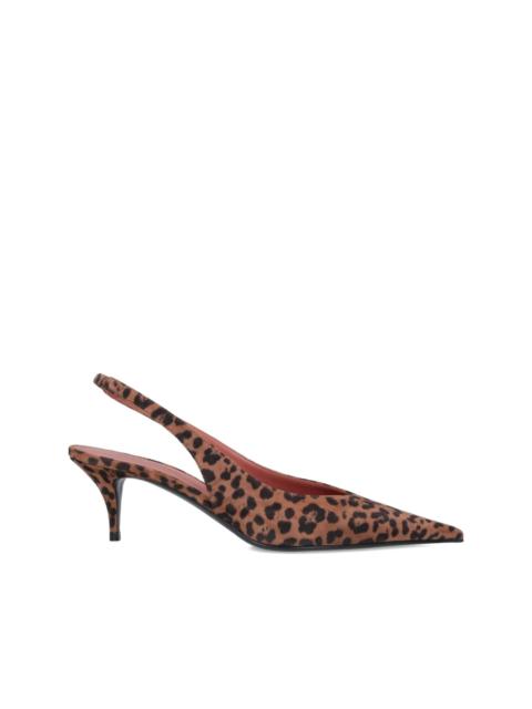 Amina Muaddi 55mm Anok slingback pumps