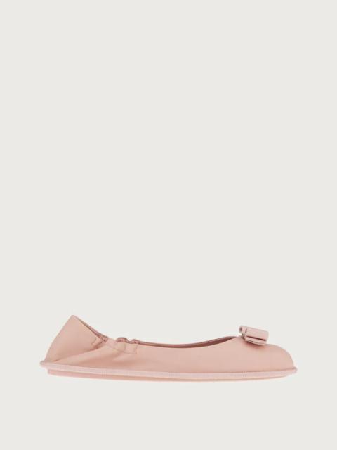 FERRAGAMO FERRAGAMO NOMADIC STORIES BALLET FLAT