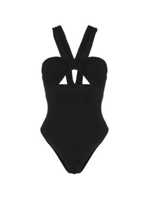 Butterfly cut-out swimsuit