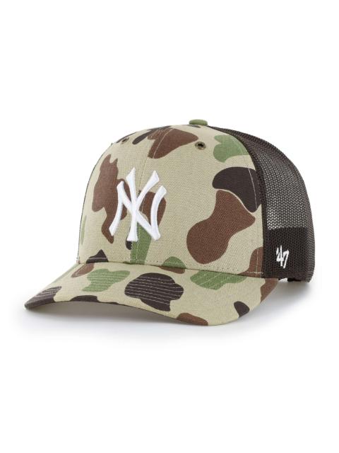 Carhartt New York Yankees '47 Camo Trucker