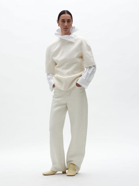 Bottega Veneta Mohair and Silk Mikado Top