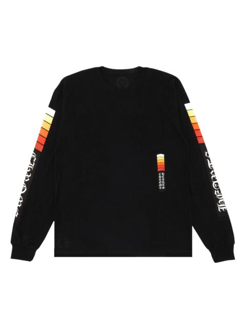 Chrome Hearts Made In Hollywood Plus Cross L/S T-shirt ロンT Buy Chrome Hearts Made In Hollywood Plus Cross Tee Black/Red